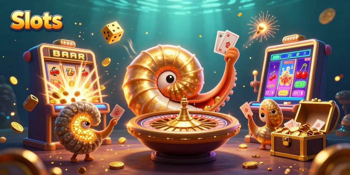 Spin the reels and win big with Slots as the jackpot explodes in a vibrant casino scene.