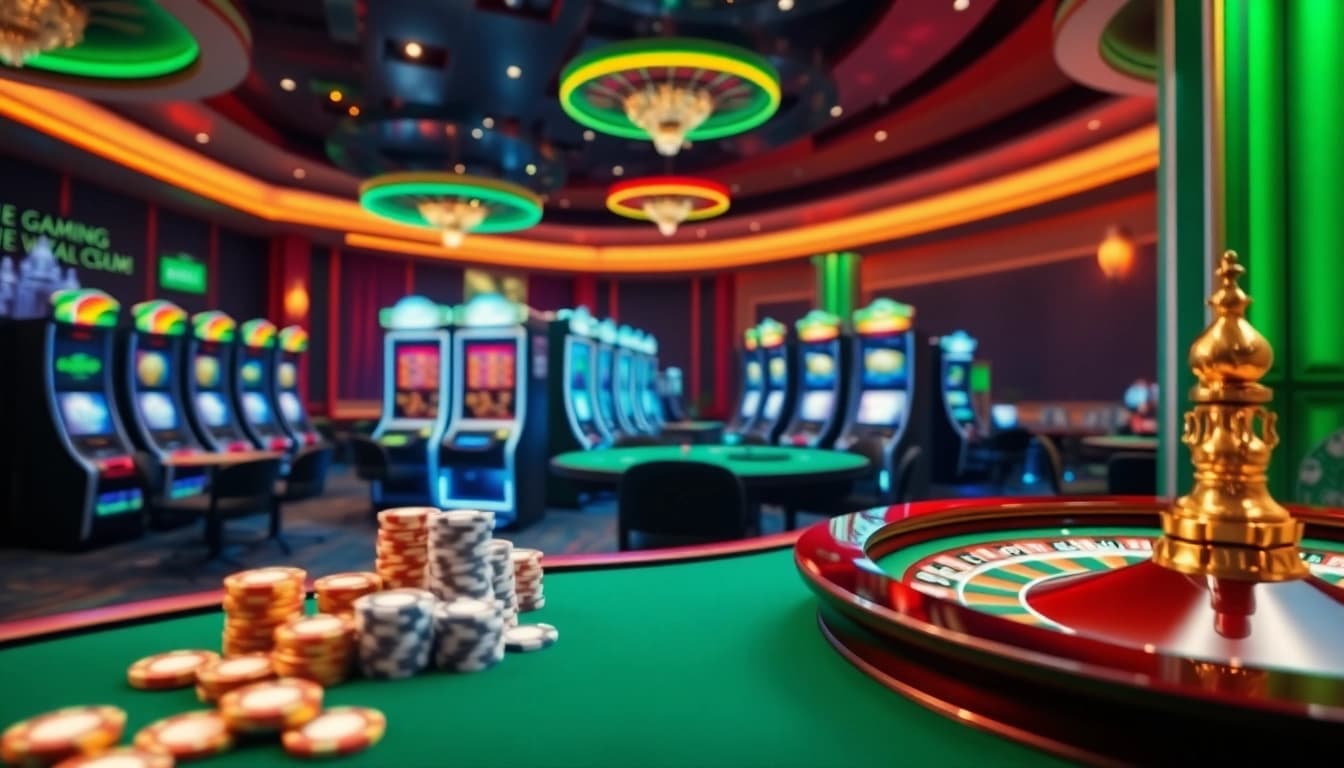 Experience the thrill of gaming at https://urr88.com/ with luxurious tables, vibrant slots, and engaging online interfaces.