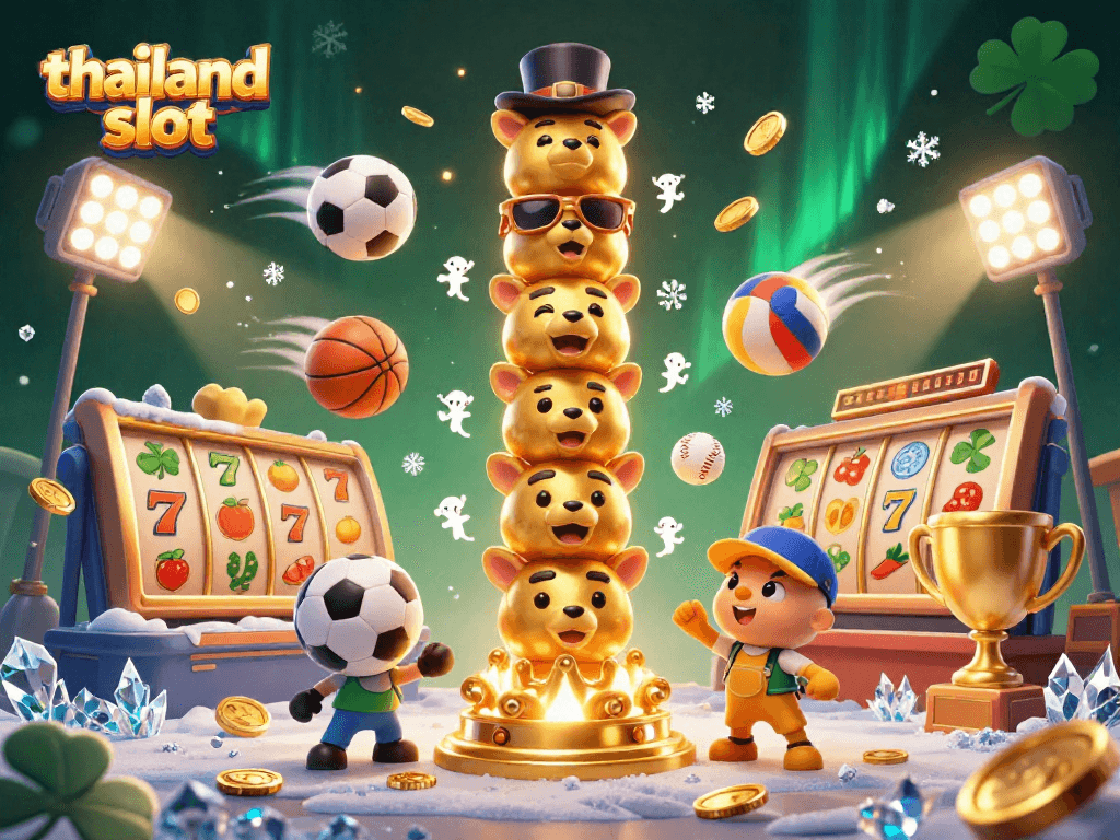 Experience the thrilling thailand slot with a golden totem and vibrant casino elements.