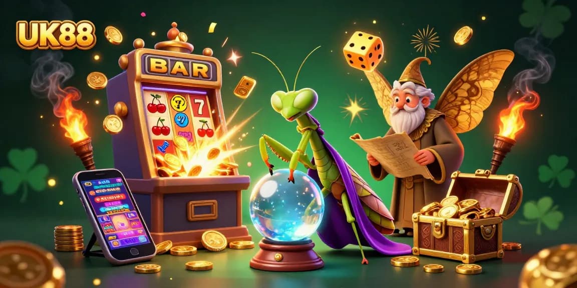 Experience UK88's vibrant slots adventure with charming characters and jackpot excitement.
