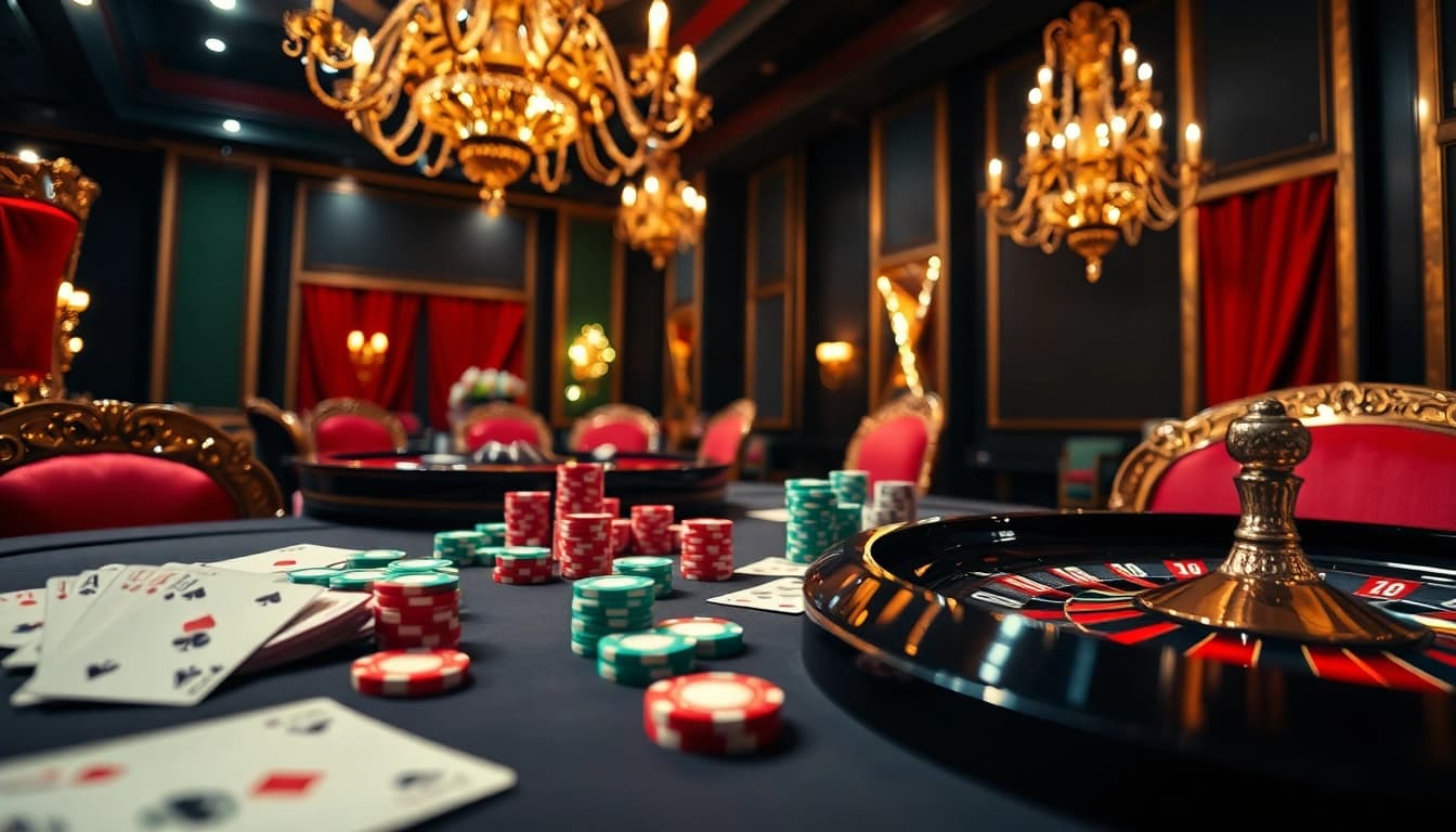 Engaging in thrilling poker games while exploring exciting sex games in a luxurious casino.