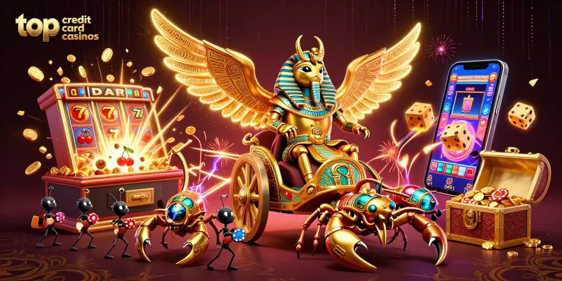 Play thrilling games at top credit card casinos featuring exciting promotions and unique gameplay elements.