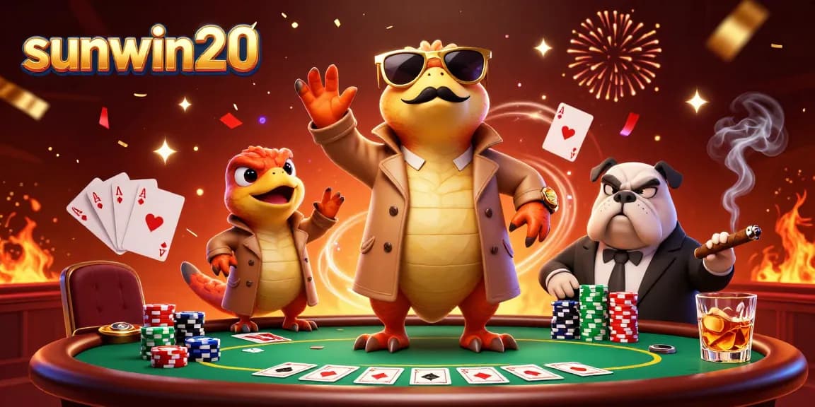 Raptors in a trench coat prepare to win big at sunwin20 casino, blending humor and gambling excitement.