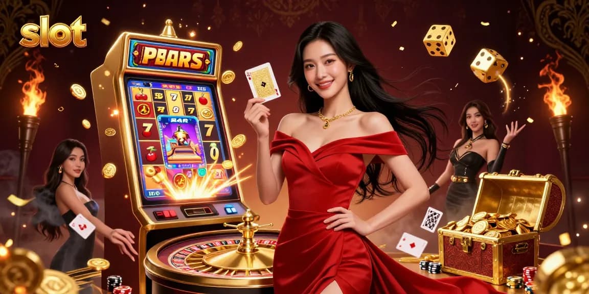 Spin vibrant slots and experience thrilling gameplay with ultimate jackpots in a captivating casino scene.