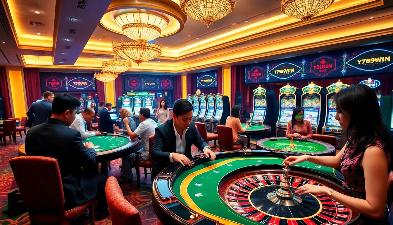 Join the exciting action at 789Win, where players immerse themselves in thrilling casino games.