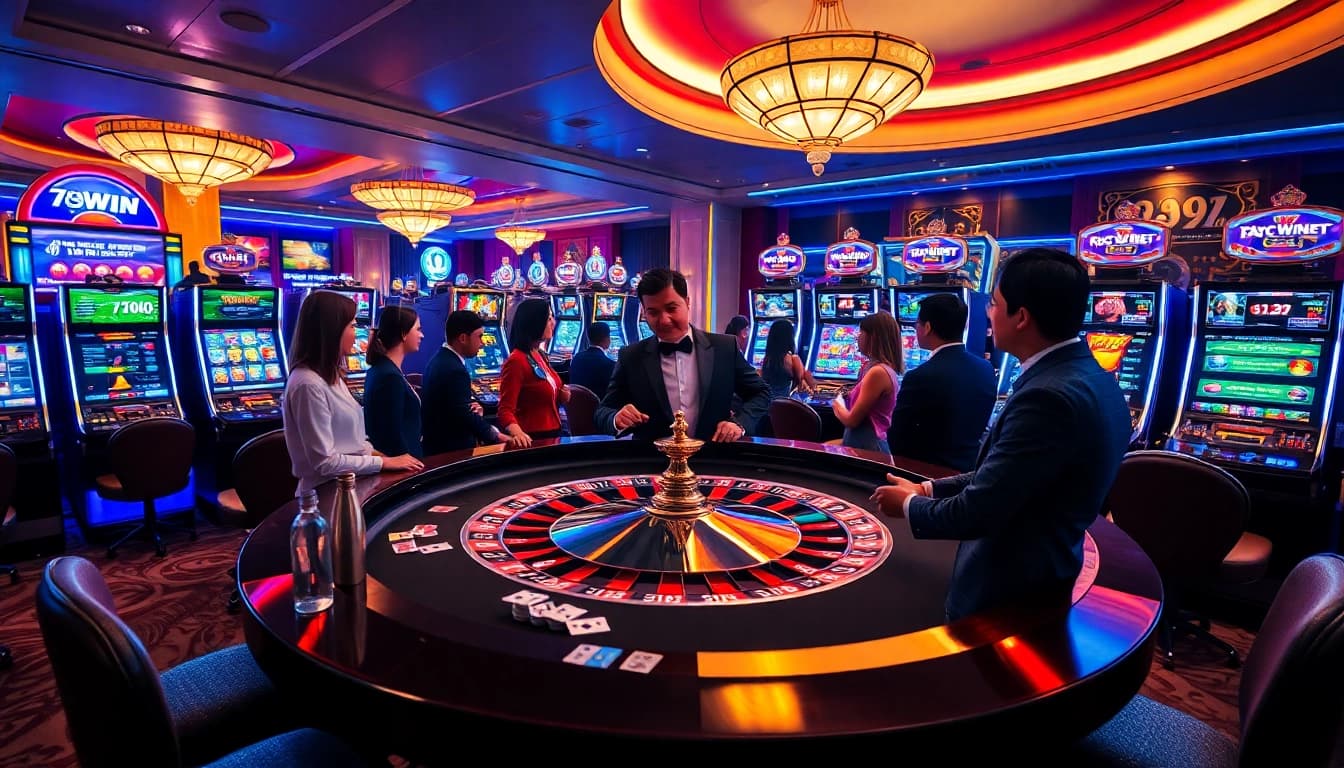 Experience the excitement of online gambling at 789wins1.net with a vibrant casino scene.