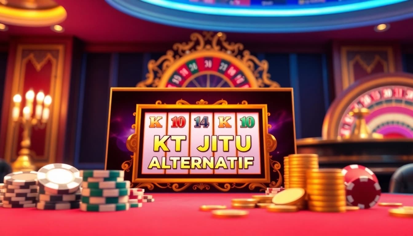 KTPJITU alternatif offers an engaging slot machine experience with vibrant visuals and casino excitement.