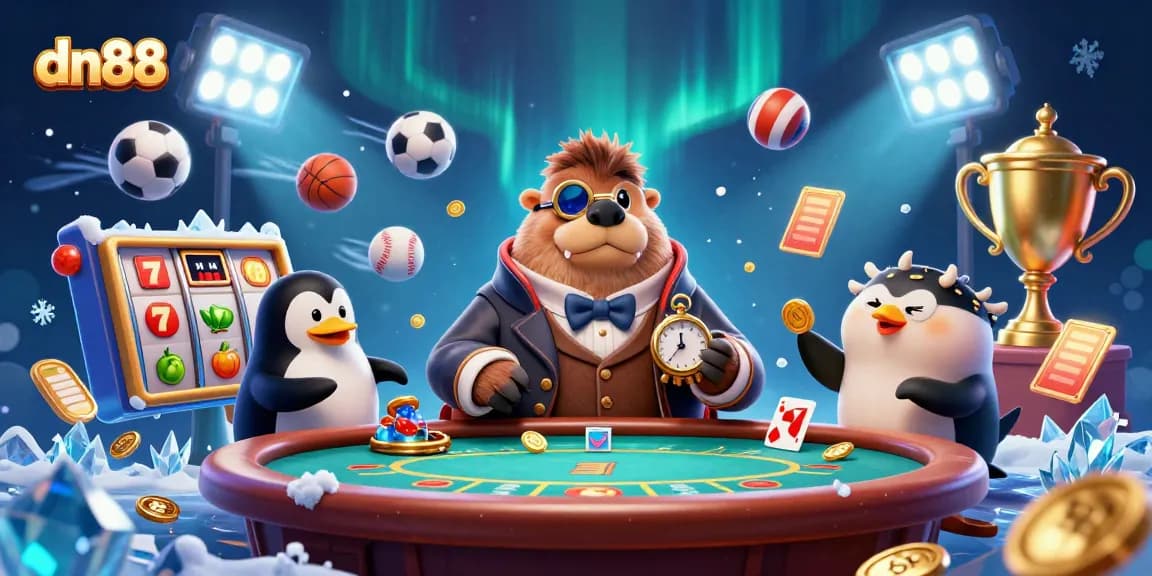 Experience thrilling gameplay with dn88 at an underwater poker table with dynamic elements around.