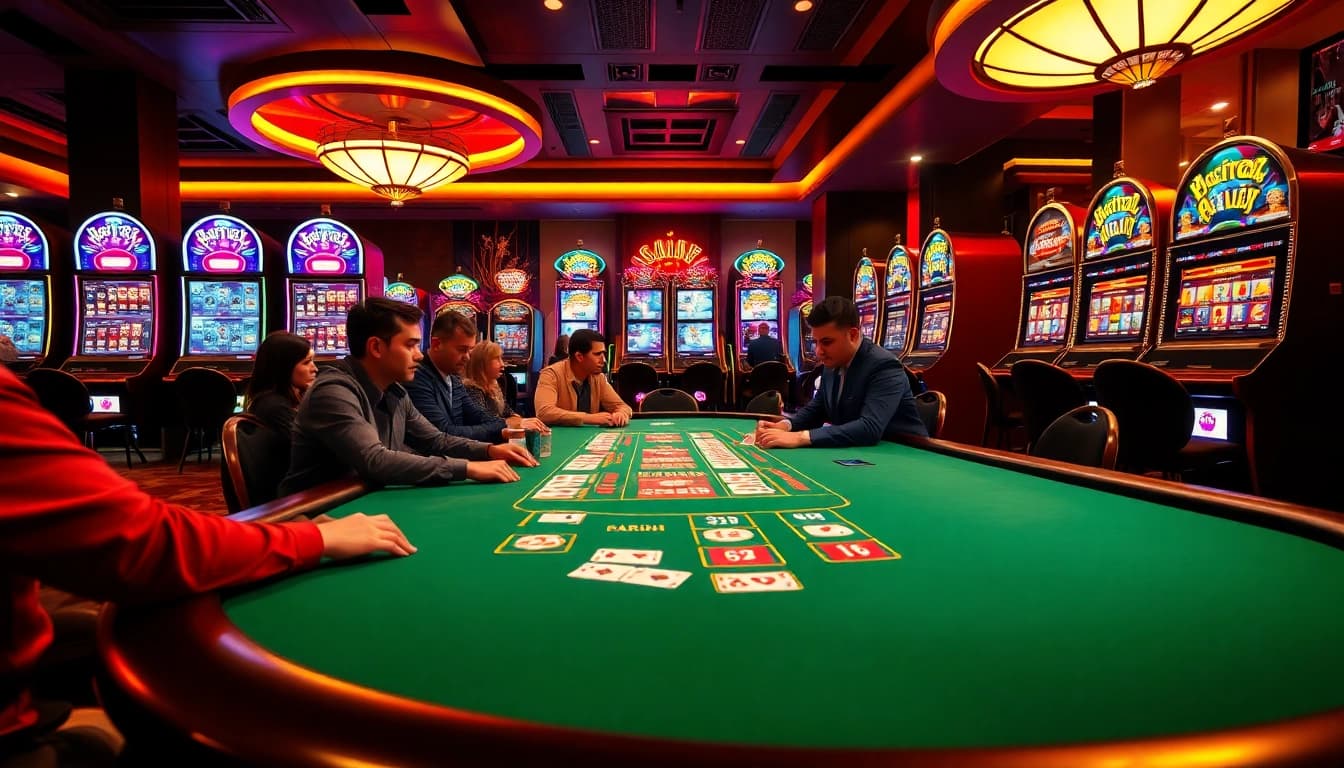 Experience thrilling casino gameplay at https://68vip.tech/ with immersive tables and vibrant slot machines.