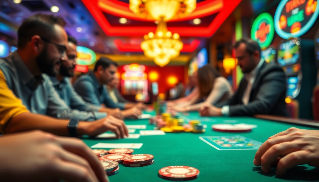 Spiele auf casinospiele.de mit lebhaften Casino-Atmosphäre und intensiven Spielmomenten
