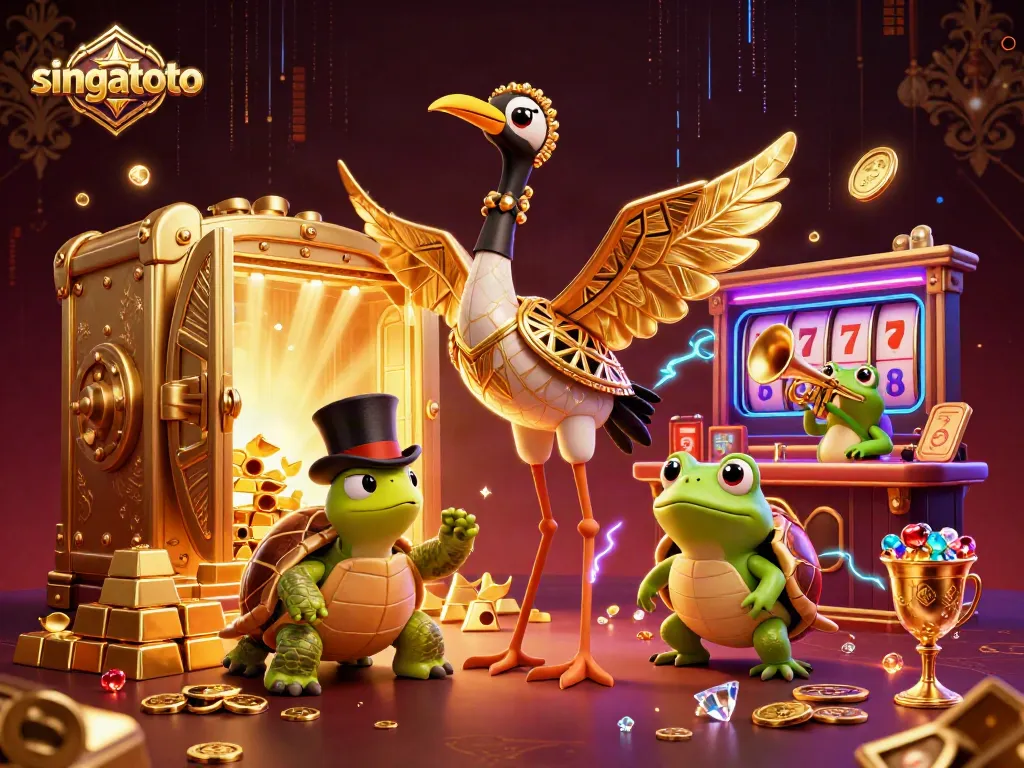 Experience thrill and excitement at singatoto with vibrant slots, gems, and engaging characters.