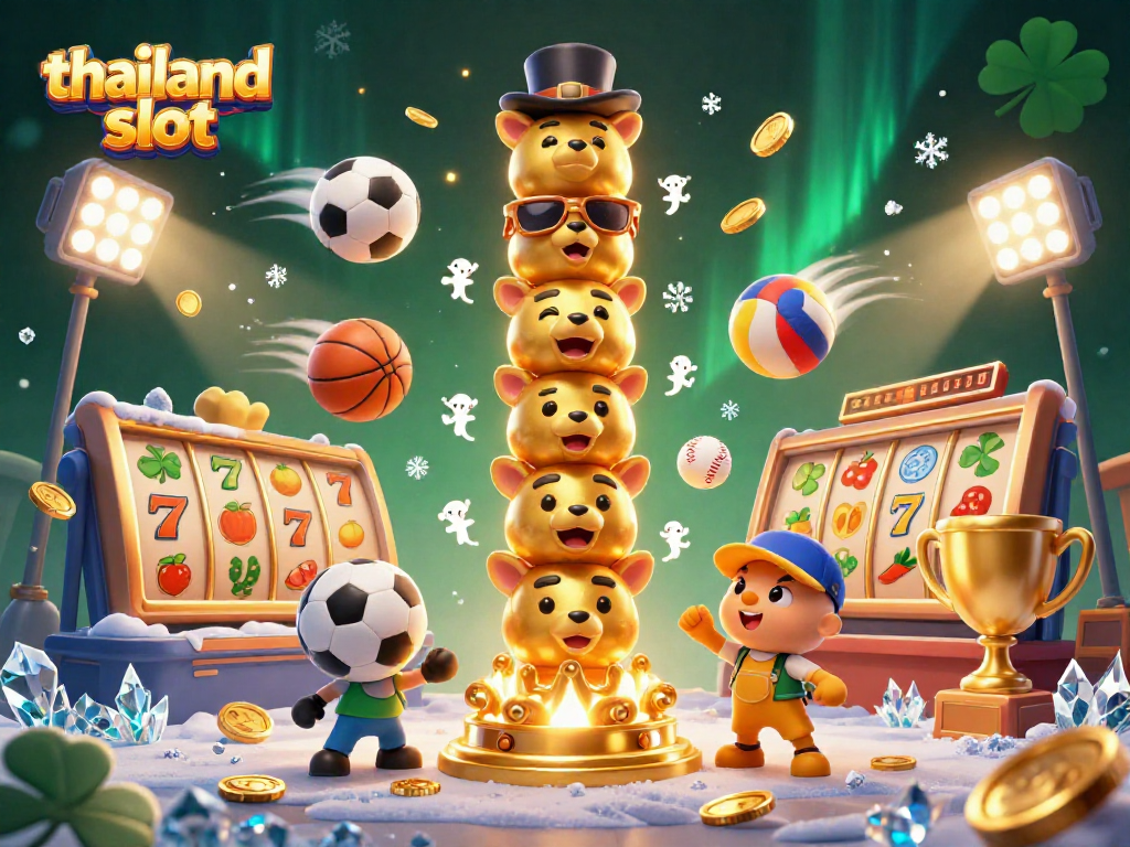 Experience the thrilling thailand slot with a golden totem and vibrant casino elements.
