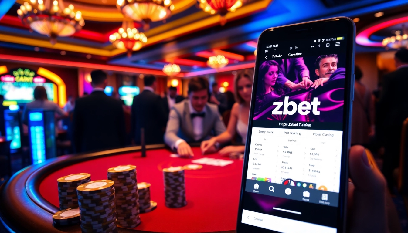 Exciting poker action at https://zbet.training/ with vibrant casino visuals and energetic players.