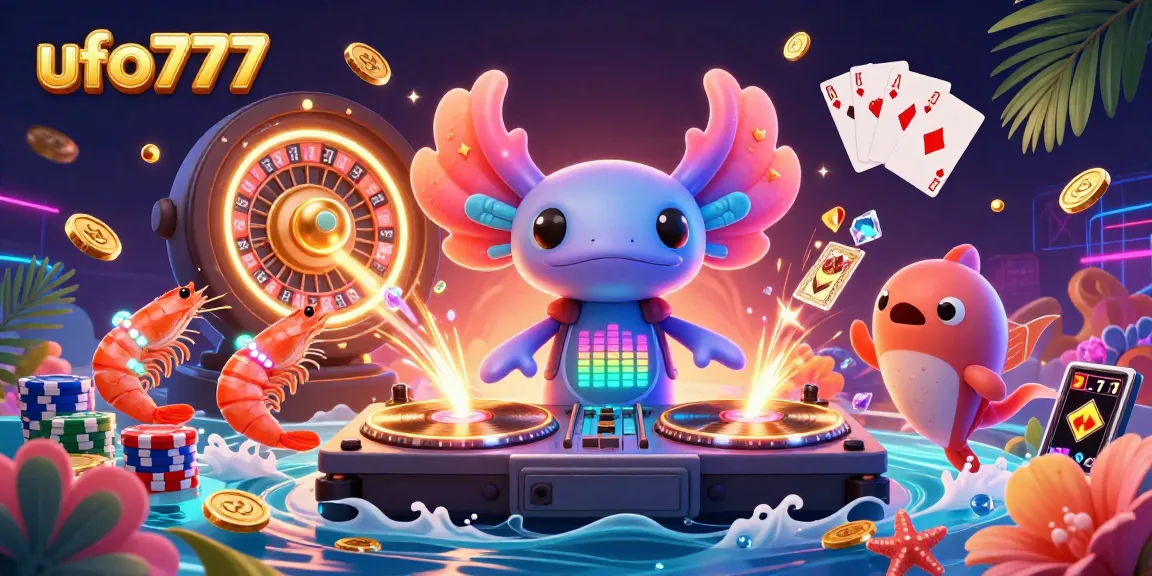 Experience thrilling wins with ufo777's captivating casino atmosphere and vibrant characters.