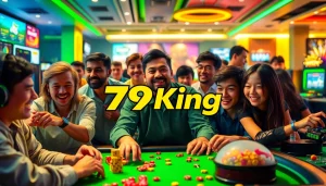 79King online gambling platform featuring diverse games and happy players