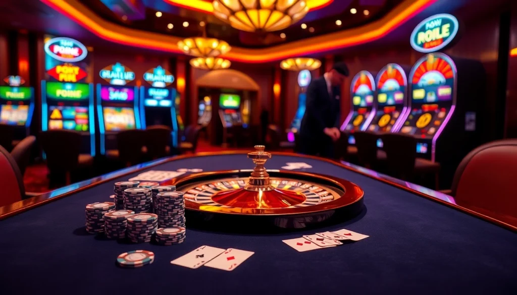 Experience thrilling poker action and gaming excitement at https://gg88.shop/, with vibrant casino visuals.