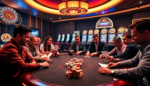 Experience live gaming action at https://mm88.how/ with vibrant casino tables and exciting poker rounds.