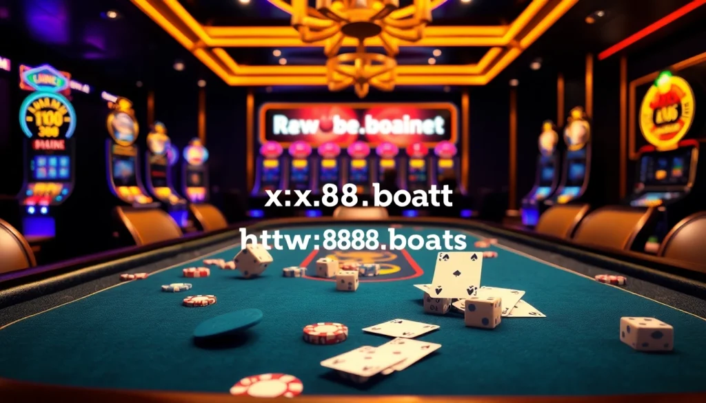 Experience high-stakes action at https://xx88.boats/ with vibrant slot machines and dynamic blackjack tables.
