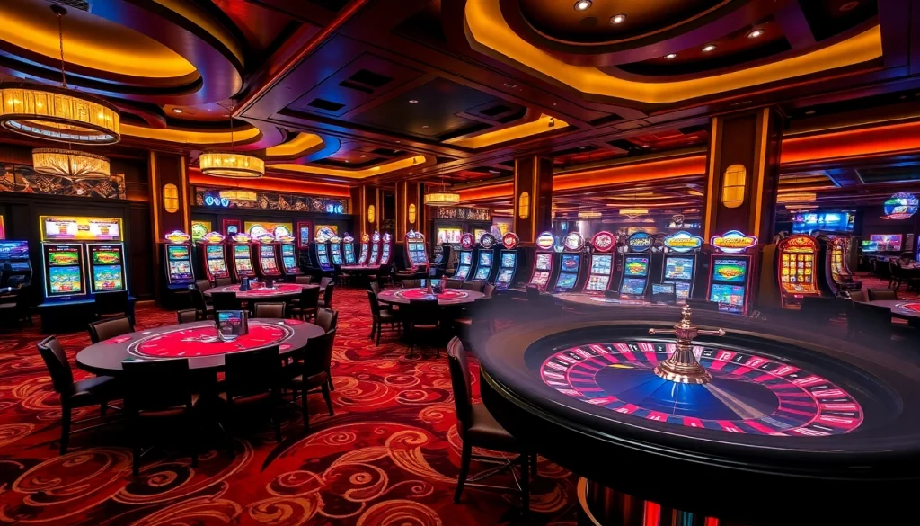 Experience the excitement of winning at c168.com with luxurious casino tables and vibrant slot machines.