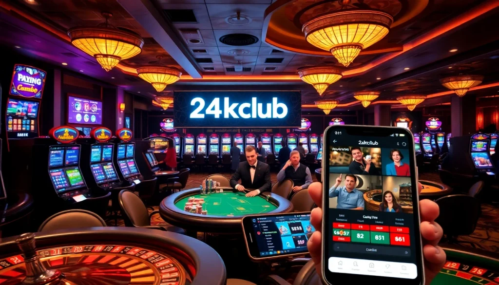 Trải nghiệm sự hứng khởi của 24kclub với các trò chơi casino hấp dẫn và người chia bài chuyên nghiệp.