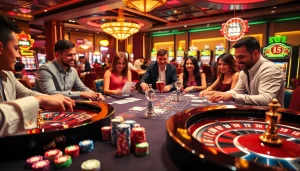 Experience the thrill of gambling at New88 with vibrant card games and roulette excitement.