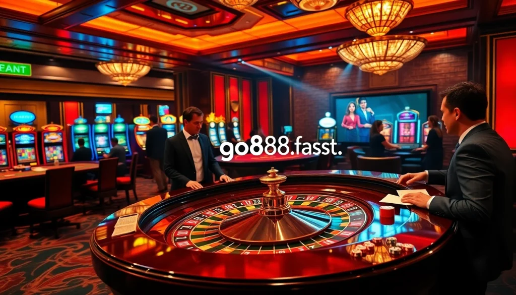 Experience the thrill at https://go88.fast/ with professional dealers and vibrant tables.