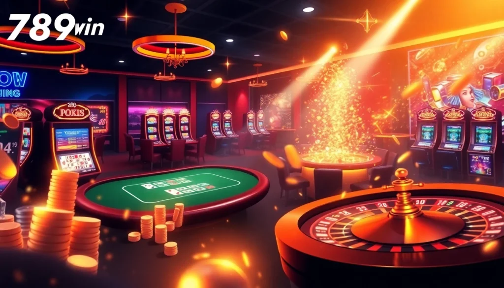 Experience thrilling online gambling at 789win with engaging casino games and vibrant graphics.