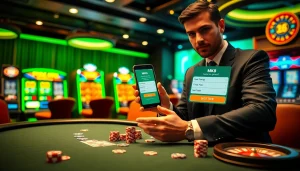 Experience the thrill of สมัคร MK8 at a vibrant casino with exciting gaming action.