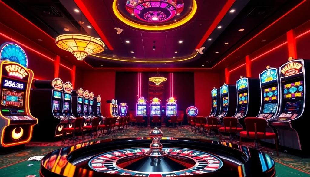 Experience the thrill of gambling with 88i nhà cái in a vibrant casino setting full of excitement.