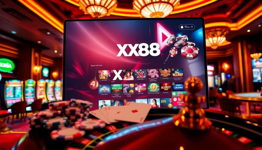 Engage in thrilling gameplay on https://xx88.today/ with vibrant online casino visuals and sophisticated designs.